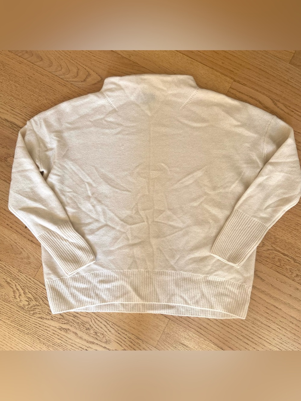 Quince Mongolian Cashmere Cream Boat Neck Sweater Size XS Quiet Luxury Old Money